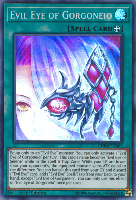 Evil Eye of Gorgoneio [CHIM-EN062] Super Rare | Game Master's Emporium (The New GME)