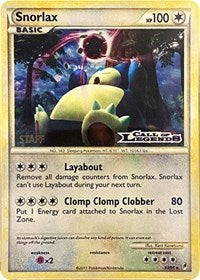 Snorlax (33/95) (Staff Prerelease Promo) [Nintendo: Black Star Promos] | Game Master's Emporium (The New GME)