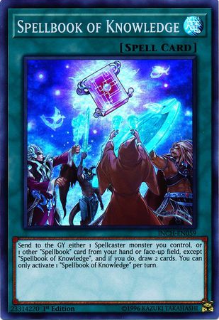 Spellbook of Knowledge [INCH-EN059] Super Rare | Game Master's Emporium (The New GME)