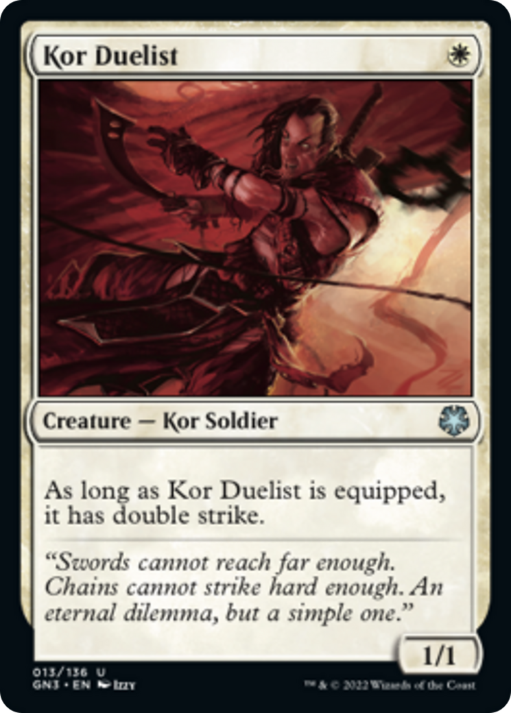 Kor Duelist [Game Night: Free-for-All] | Game Master's Emporium (The New GME)