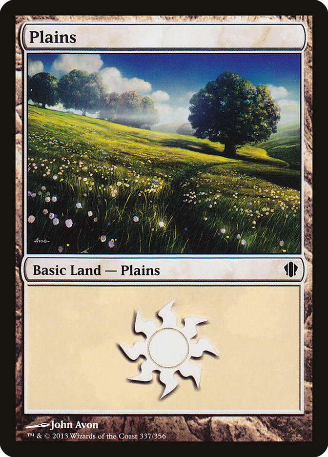 Plains (337) [Commander 2013] | Game Master's Emporium (The New GME)