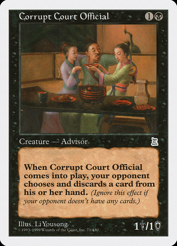 Corrupt Court Official [Portal Three Kingdoms] | Game Master's Emporium (The New GME)