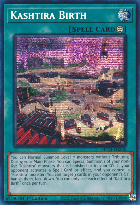 Kashtira Birth [MP23-EN200] Prismatic Secret Rare | Game Master's Emporium (The New GME)