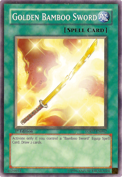 Golden Bamboo Sword [LODT-EN062] Common | Game Master's Emporium (The New GME)