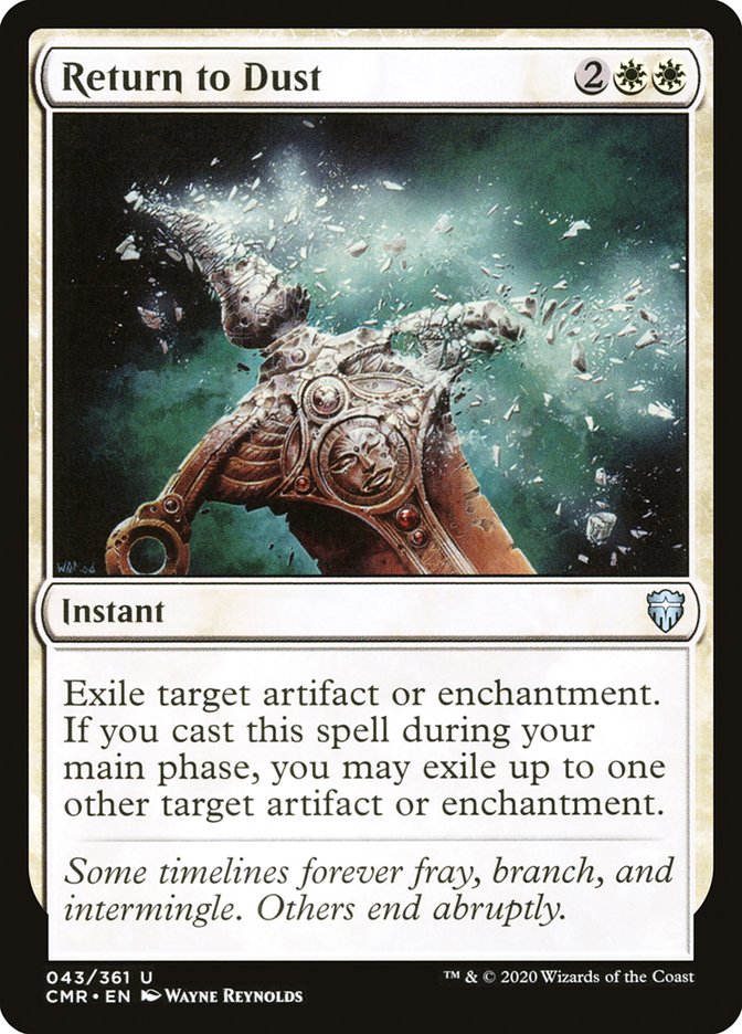 Return to Dust (43) [Commander Legends] | Game Master's Emporium (The New GME)
