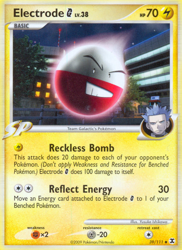 Electrode G (39/111) [Platinum: Rising Rivals] | Game Master's Emporium (The New GME)