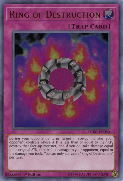 Ring of Destruction [LCKC-EN050] Ultra Rare | Game Master's Emporium (The New GME)