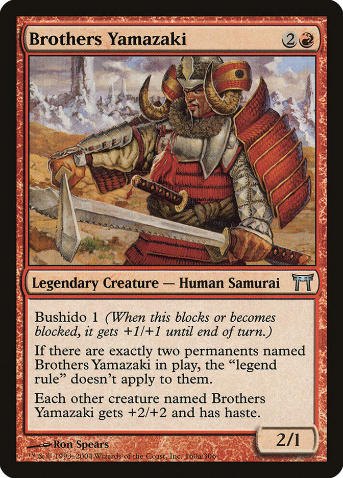 Brothers Yamazaki (160a/306) [Champions of Kamigawa] | Game Master's Emporium (The New GME)