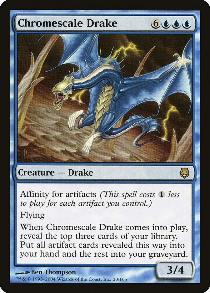 Chromescale Drake [Darksteel] | Game Master's Emporium (The New GME)