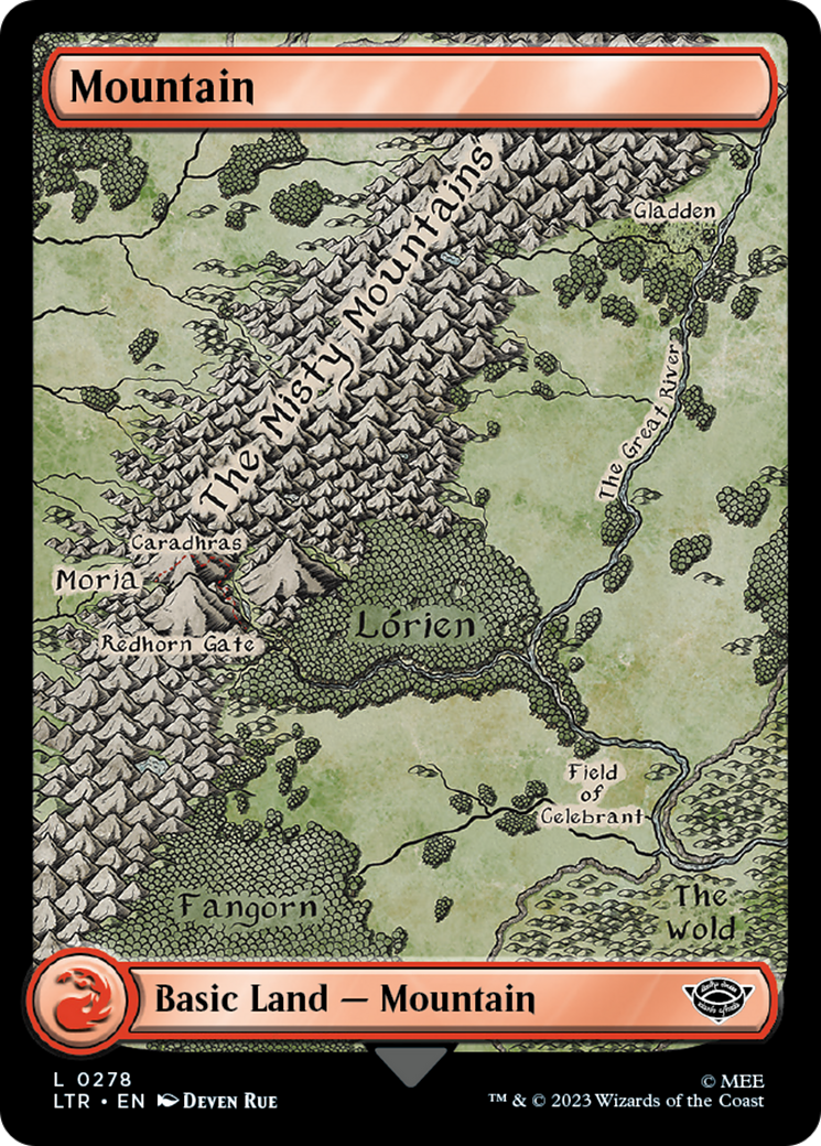 Mountain (278) [The Lord of the Rings: Tales of Middle-Earth] | Game Master's Emporium (The New GME)
