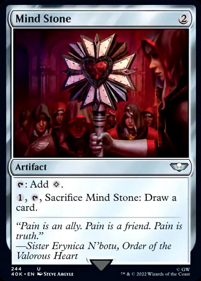 Mind Stone (244) (Surge Foil) [Warhammer 40,000] | Game Master's Emporium (The New GME)