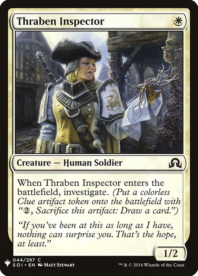 Thraben Inspector [Mystery Booster] | Game Master's Emporium (The New GME)