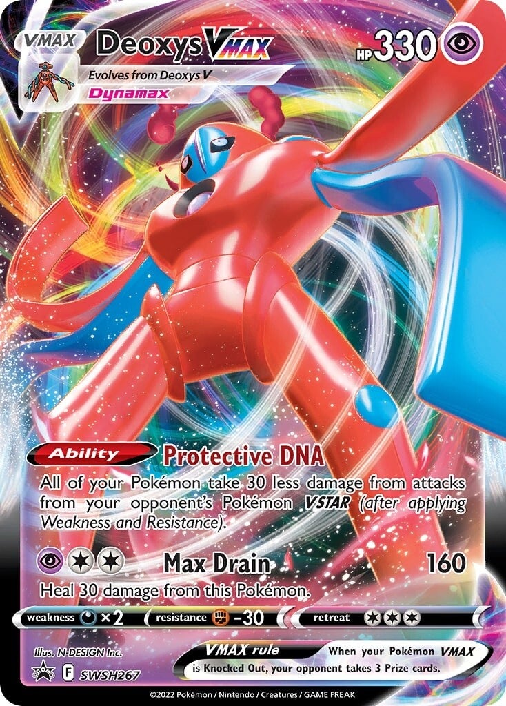 Deoxys VMAX (SWSH267) [Sword & Shield: Black Star Promos] | Game Master's Emporium (The New GME)