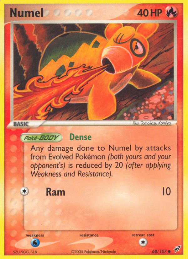 Numel (68/107) [EX: Deoxys] | Game Master's Emporium (The New GME)