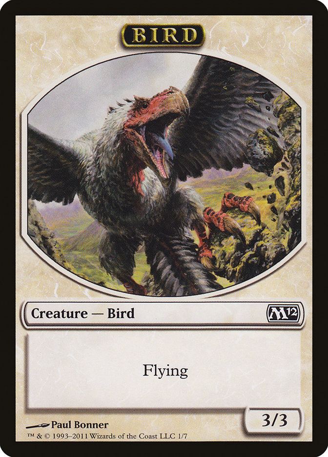 Bird Token [Magic 2012 Tokens] | Game Master's Emporium (The New GME)