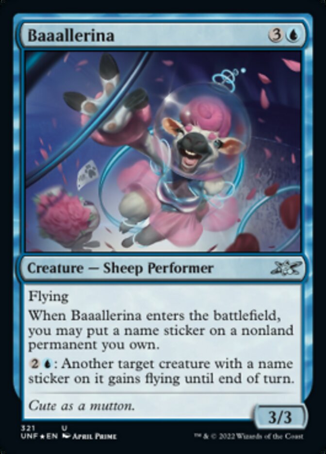 Baaallerina (Galaxy Foil) [Unfinity] | Game Master's Emporium (The New GME)