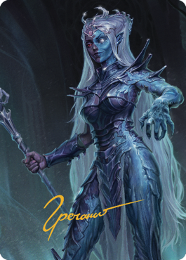 Mocking Doppelganger Art Card (Gold-Stamped Signature) [Commander Legends: Battle for Baldur's Gate Art Series] | Game Master's Emporium (The New GME)