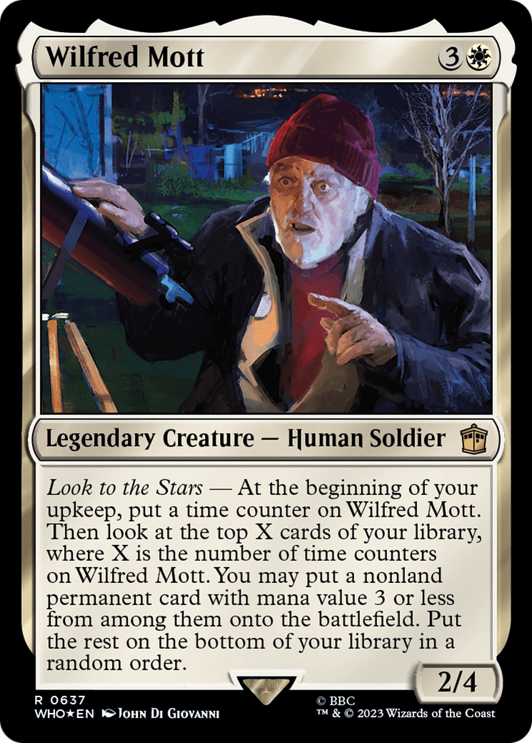 Wilfred Mott (Surge Foil) [Doctor Who] | Game Master's Emporium (The New GME)