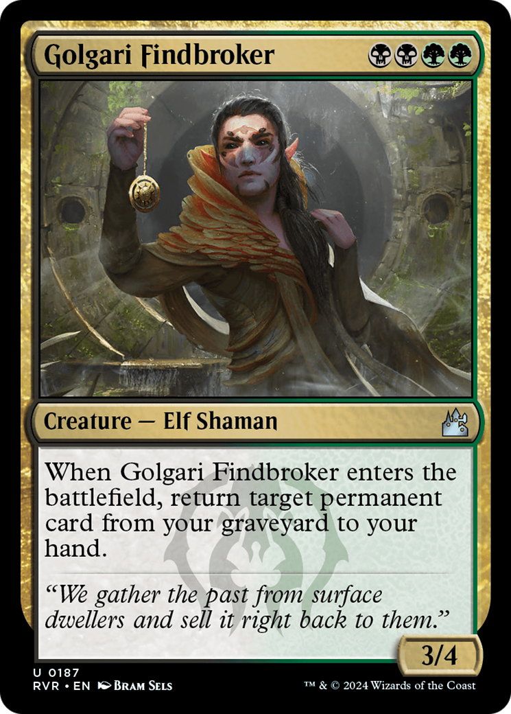 Golgari Findbroker [Ravnica Remastered] | Game Master's Emporium (The New GME)