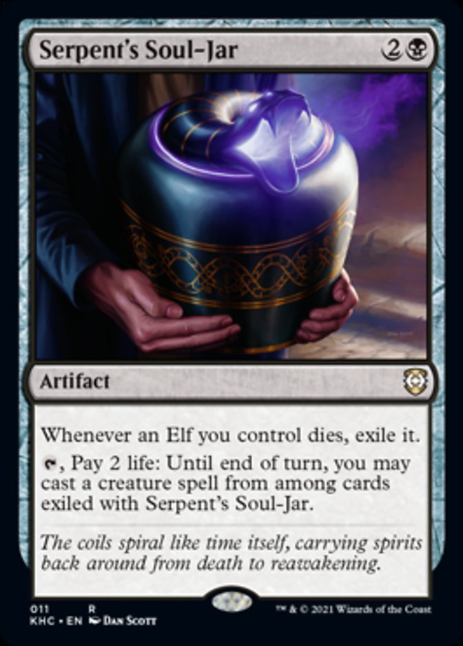 Serpent's Soul-Jar [Kaldheim Commander] | Game Master's Emporium (The New GME)