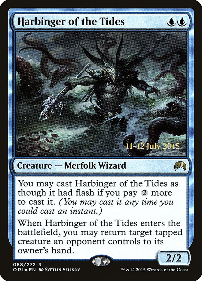 Harbinger of the Tides [Magic Origins Prerelease Promos] | Game Master's Emporium (The New GME)