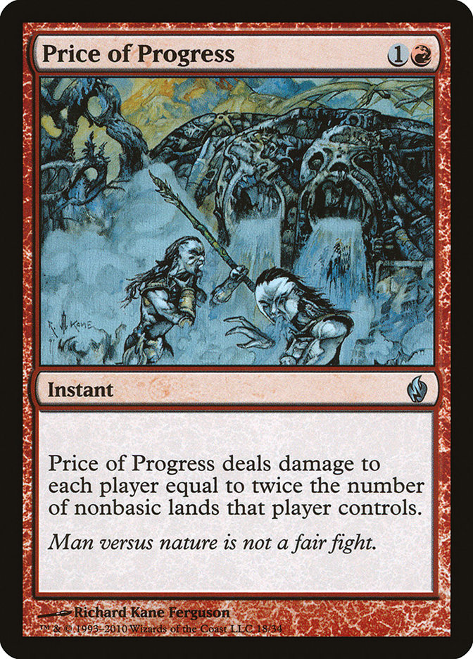 Price of Progress [Premium Deck Series: Fire and Lightning] | Game Master's Emporium (The New GME)