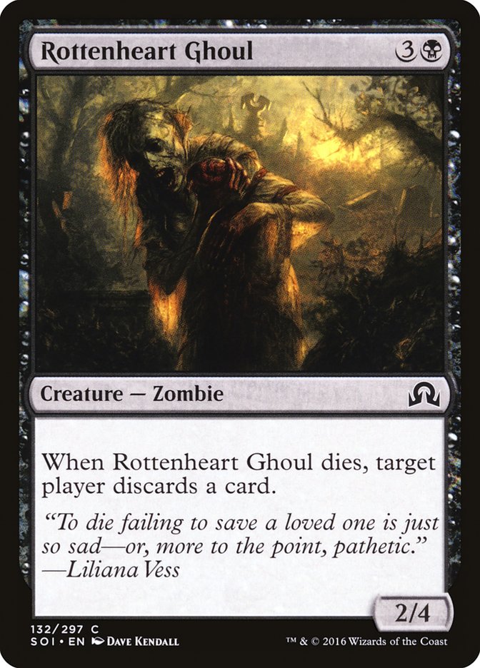 Rottenheart Ghoul [Shadows over Innistrad] | Game Master's Emporium (The New GME)