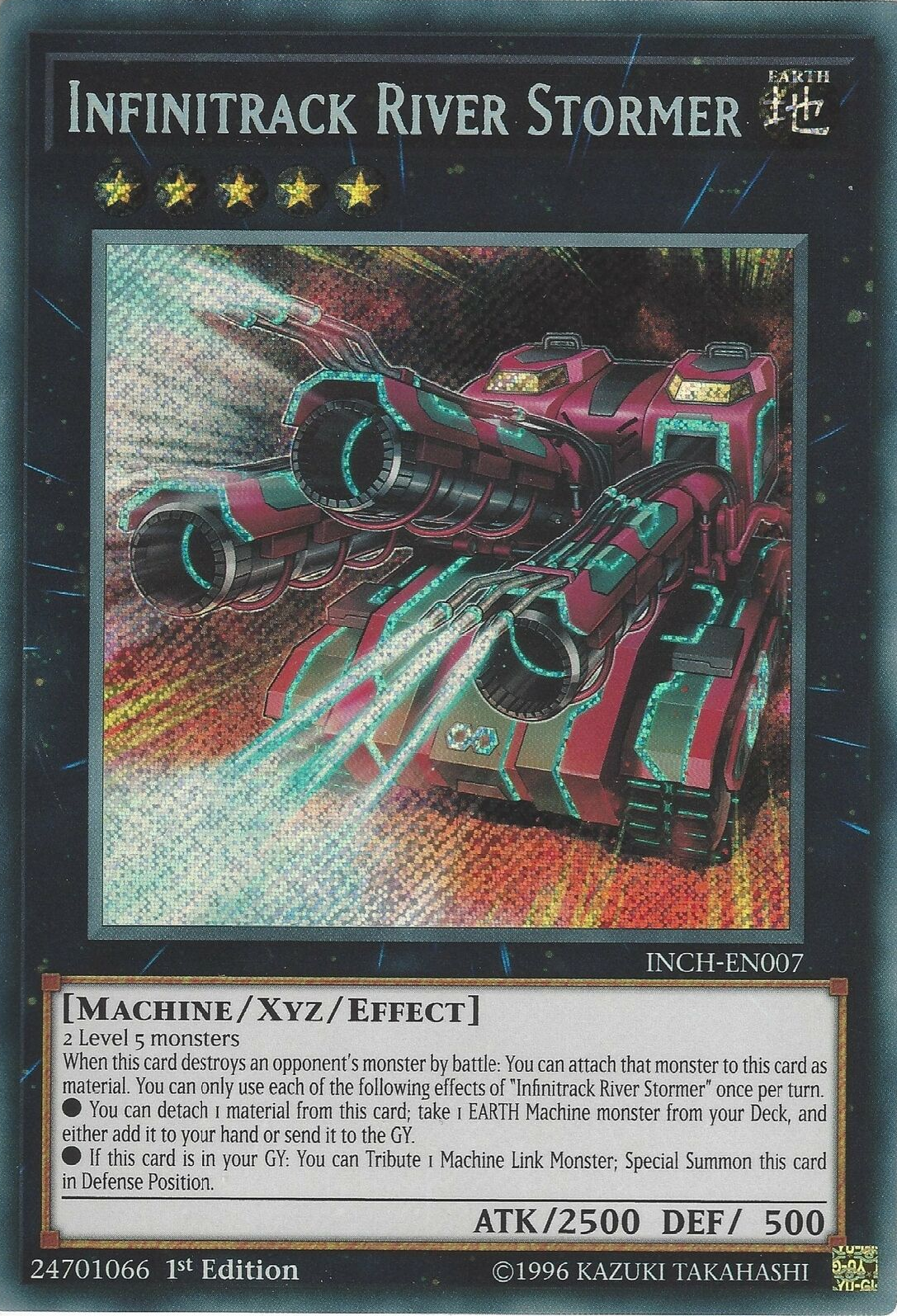 Infinitrack River Stormer [INCH-EN007] Secret Rare | Game Master's Emporium (The New GME)