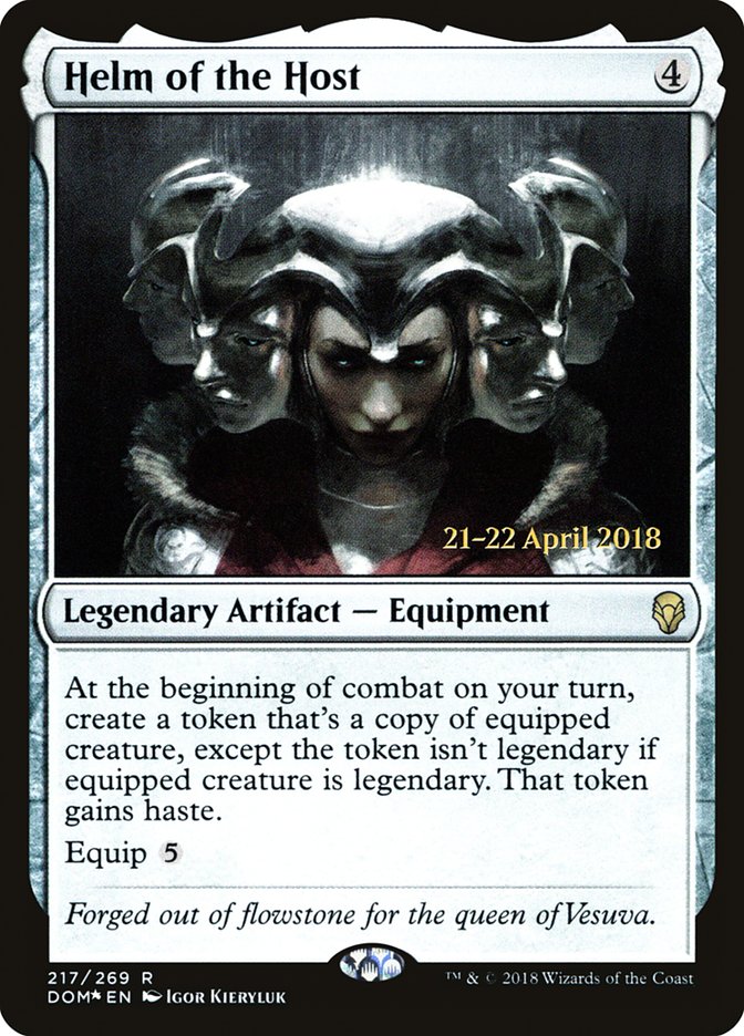 Helm of the Host [Dominaria Prerelease Promos] | Game Master's Emporium (The New GME)