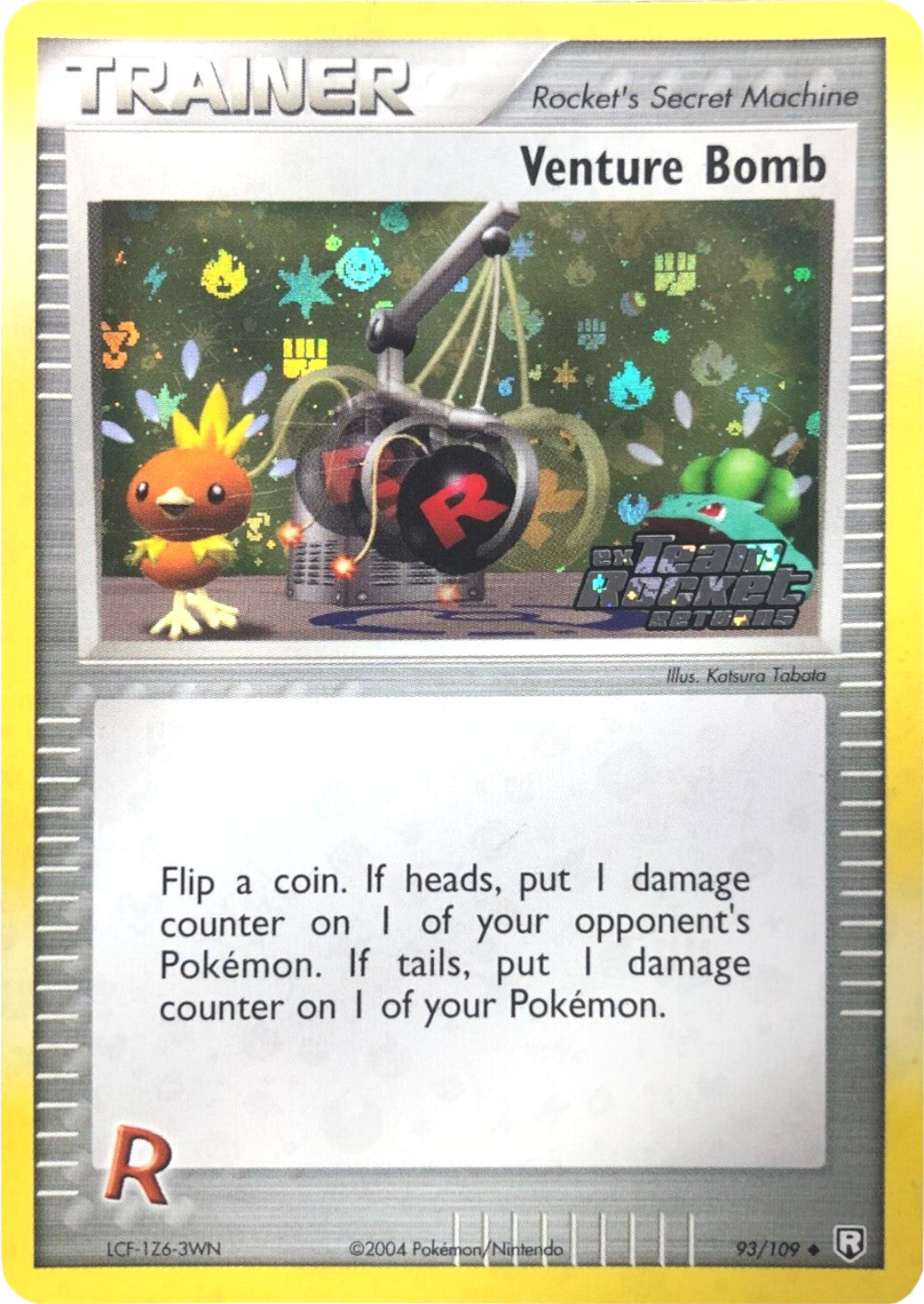Venture Bomb (93/109) (Stamped) [EX: Team Rocket Returns] | Game Master's Emporium (The New GME)