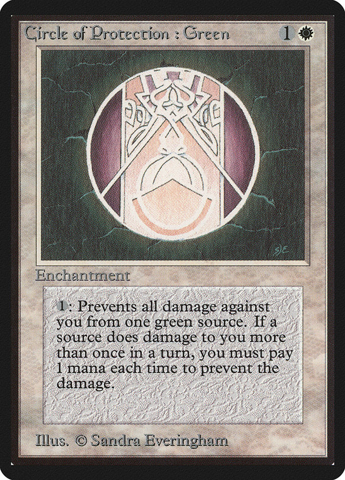 Circle of Protection: Green [Beta Edition] | Game Master's Emporium (The New GME)