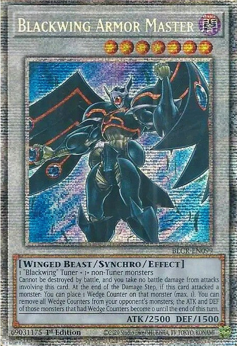 Blackwing Armor Master [BLCR-EN099] Starlight Rare | Game Master's Emporium (The New GME)