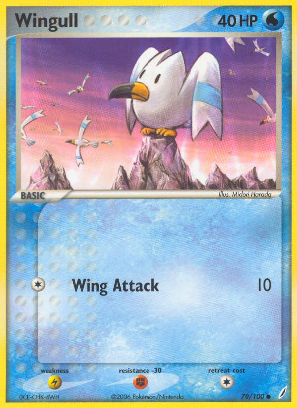 Wingull (70/100) [EX: Crystal Guardians] | Game Master's Emporium (The New GME)