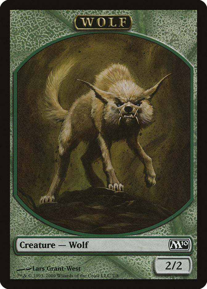 Wolf Token [Magic 2010 Tokens] | Game Master's Emporium (The New GME)