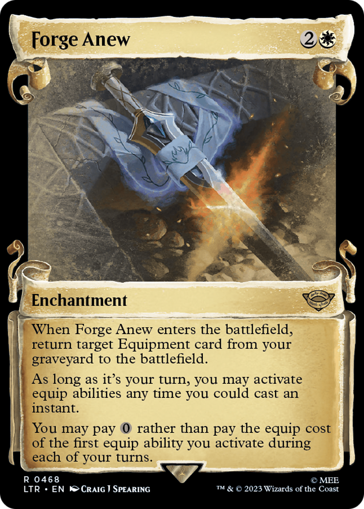 Forge Anew [The Lord of the Rings: Tales of Middle-Earth Showcase Scrolls] | Game Master's Emporium (The New GME)
