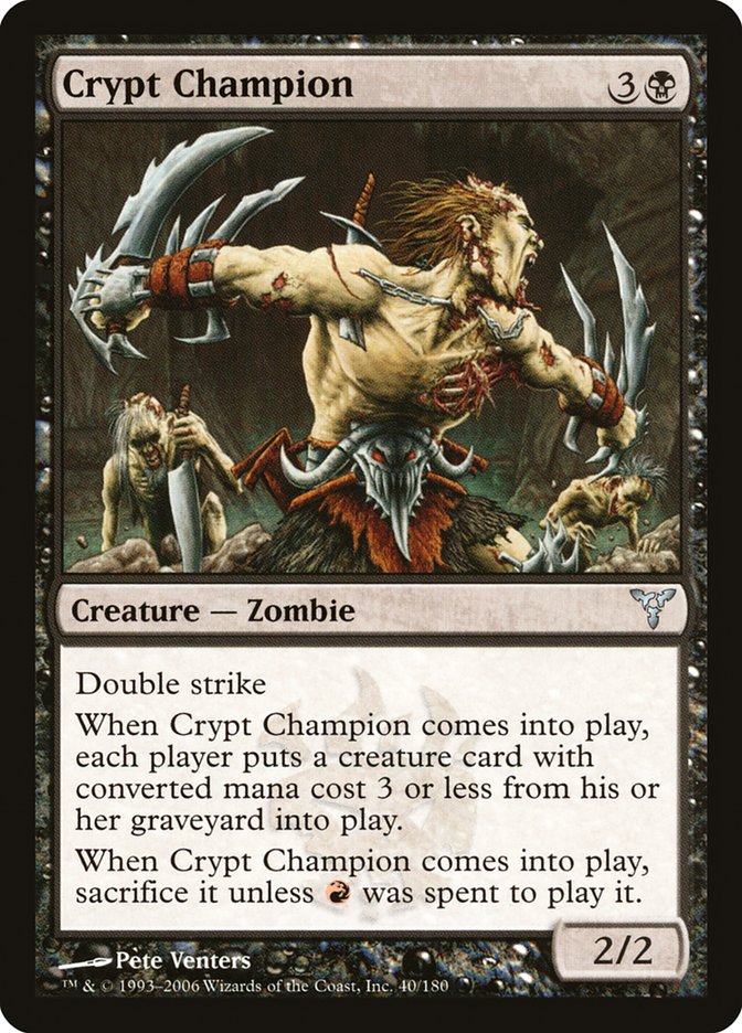 Crypt Champion [Dissension] | Game Master's Emporium (The New GME)