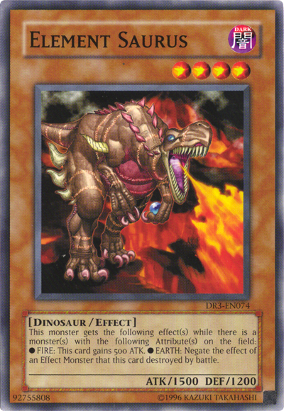 Element Saurus [DR3-EN074] Common | Game Master's Emporium (The New GME)