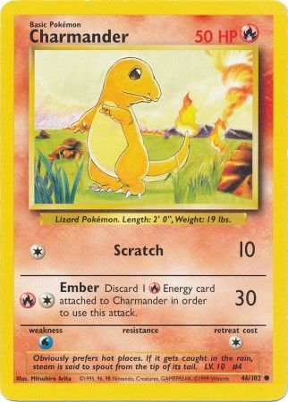 Charmander (46/102) [Base Set Unlimited] | Game Master's Emporium (The New GME)