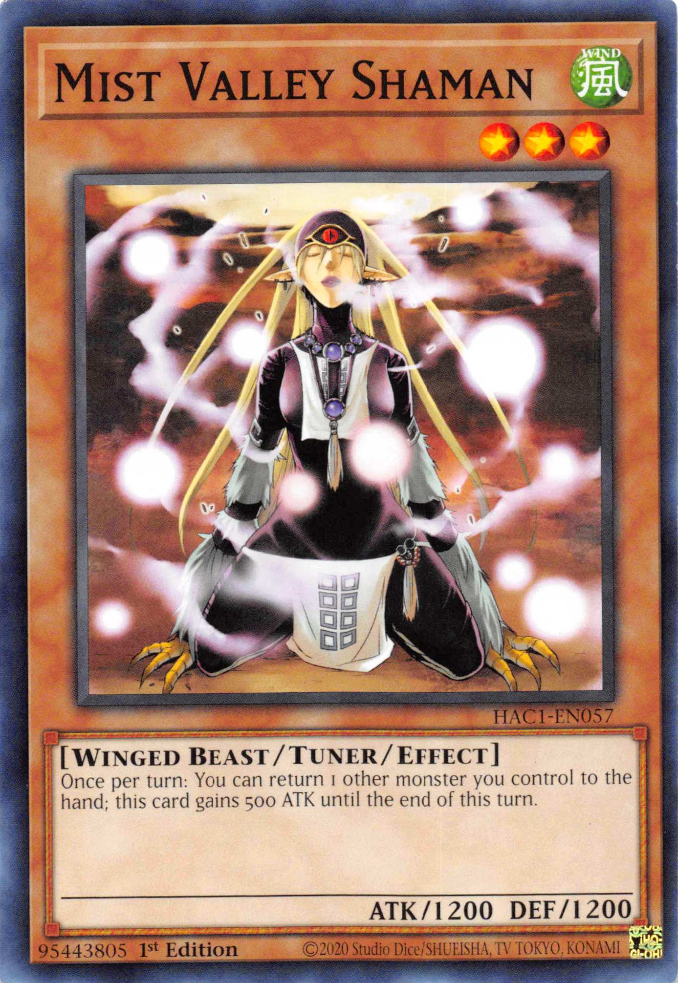 Mist Valley Shaman [HAC1-EN057] Common | Game Master's Emporium (The New GME)