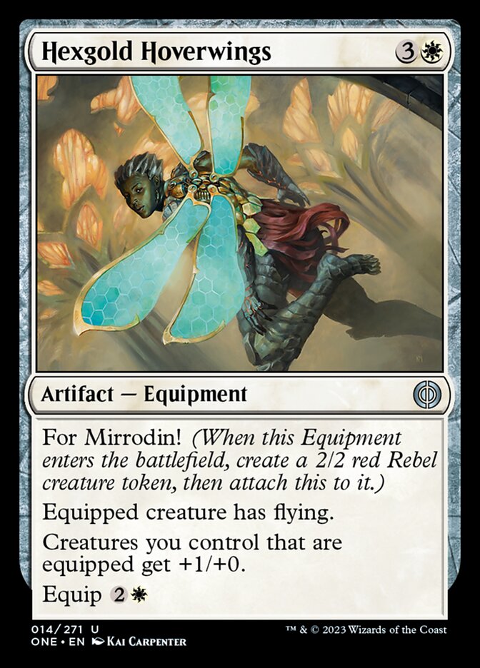 Hexgold Hoverwings [Phyrexia: All Will Be One] | Game Master's Emporium (The New GME)