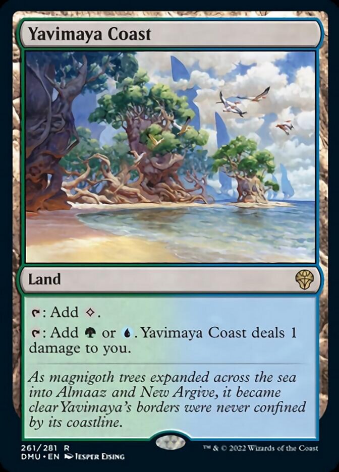 Yavimaya Coast [Dominaria United] | Game Master's Emporium (The New GME)