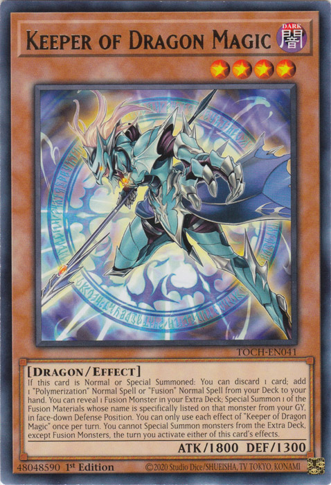 Keeper of Dragon Magic [TOCH-EN041] Rare | Game Master's Emporium (The New GME)