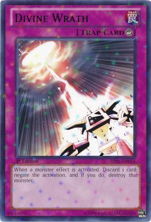 Divine Wrath [BP01-EN054] Starfoil Rare | Game Master's Emporium (The New GME)