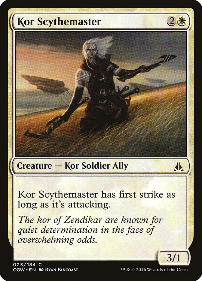 Kor Scythemaster [Oath of the Gatewatch] | Game Master's Emporium (The New GME)