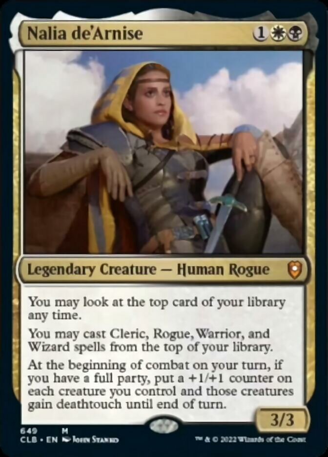 Nalia de'Arnise [Commander Legends: Battle for Baldur's Gate] | Game Master's Emporium (The New GME)