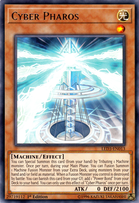 Cyber Pharos [LED3-EN013] Rare | Game Master's Emporium (The New GME)