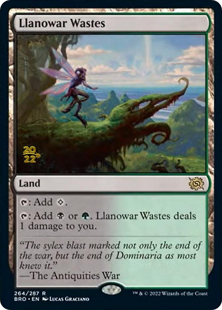 Llanowar Wastes [The Brothers' War Prerelease Promos] | Game Master's Emporium (The New GME)
