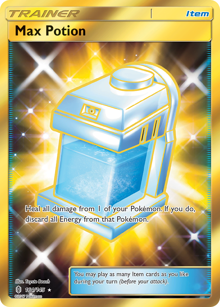 Max Potion (164/145) [Sun & Moon: Guardians Rising] | Game Master's Emporium (The New GME)