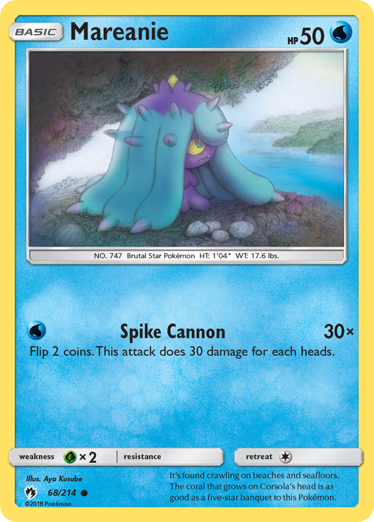 Mareanie (68/214) [Sun & Moon: Lost Thunder] | Game Master's Emporium (The New GME)