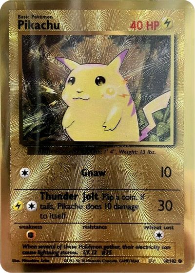 Pikachu (58/102) (Celebrations Metal Card) [Celebrations: 25th Anniversary] | Game Master's Emporium (The New GME)